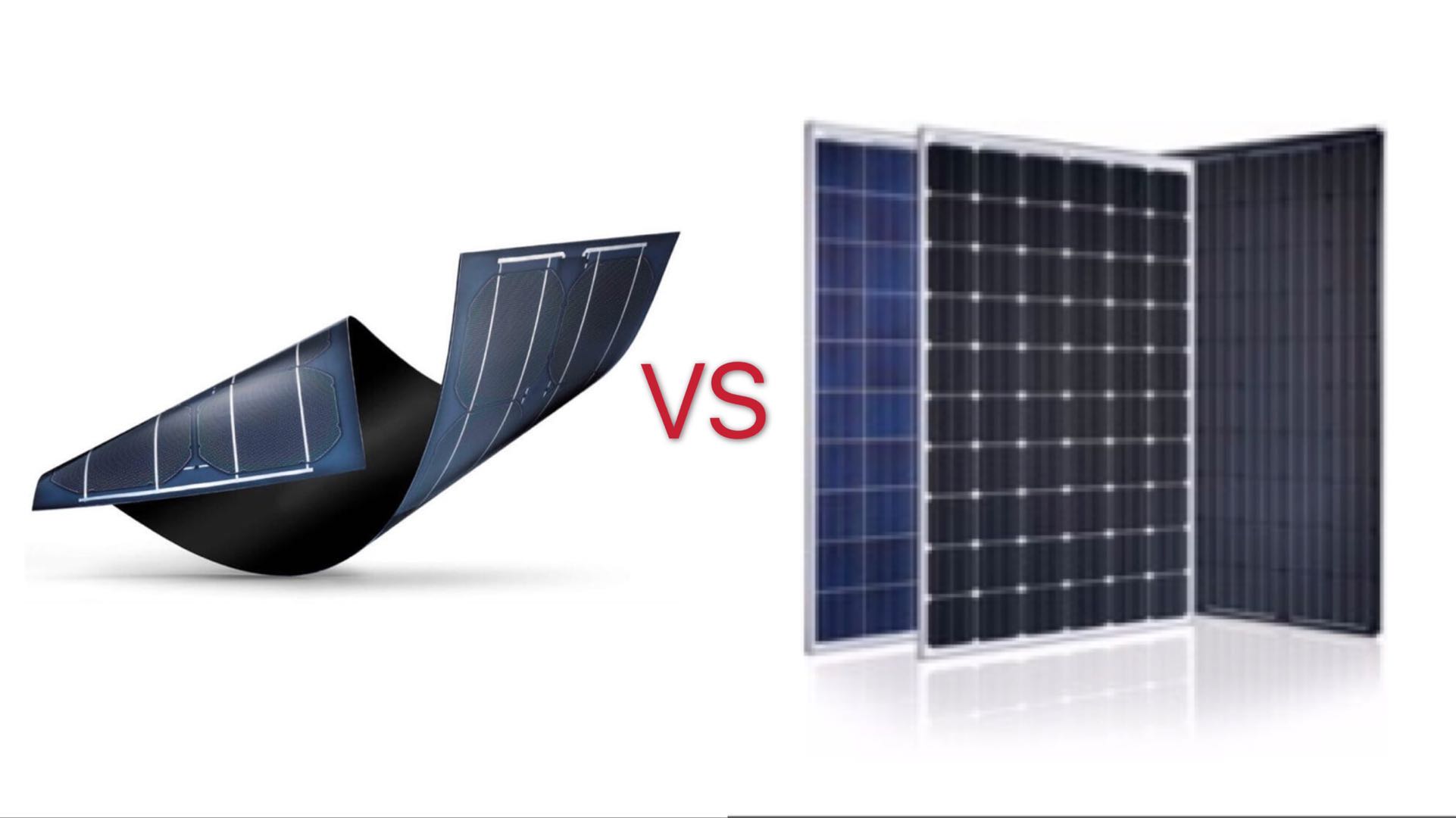 الفرق بين الألواح الشمسية السليكونية الرقيقة والبلورية